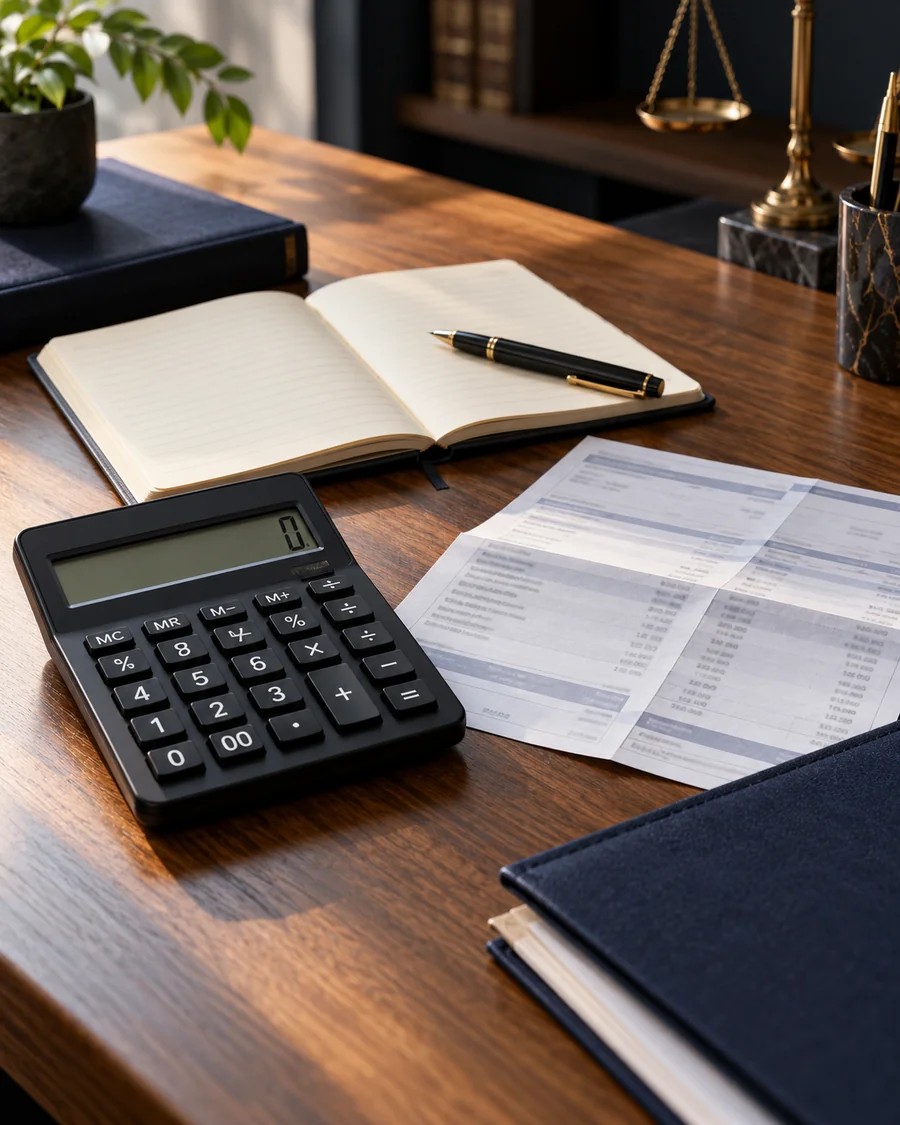 Calculadora y recibo de nómina para calcular la pensión alimenticia